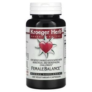 Kroeger Herb Female Balance Capsules, 100 Count - 1 of 4
