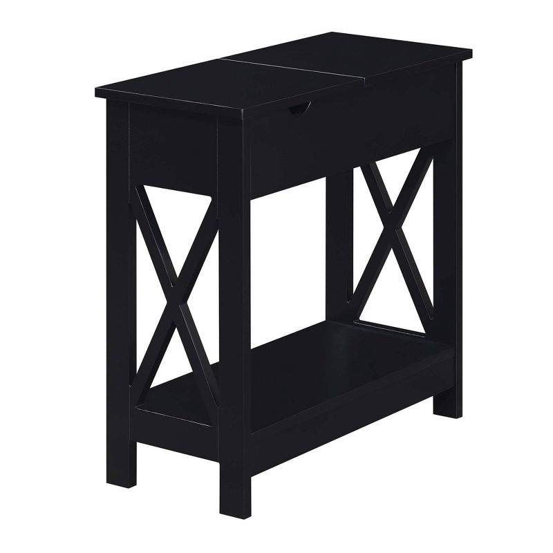Oxford Flip Top End Table with Charging Station - Breighton Home, 1 of 10