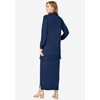 Jessica London Women's Plus Size 2-Piece Sweater Dress - 3 of 4