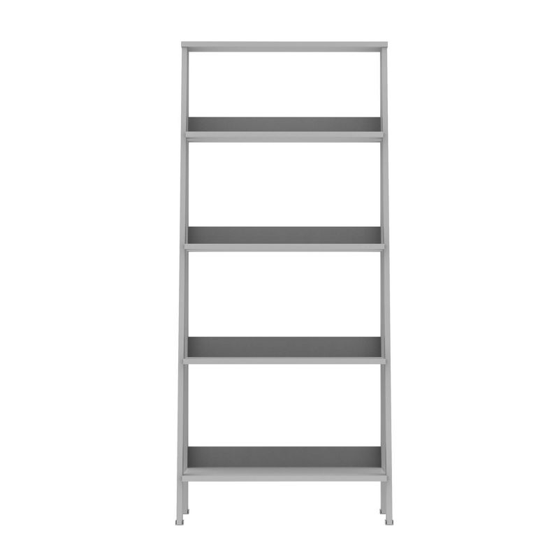 55" Thatcher Transitional Wood 4 Shelf Ladder Bookshelf - Saracina Home, 4 of 16