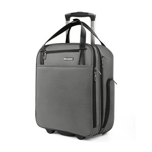 NEW YORK XPRESS XJ-5011 Underseat Soft Carry On Luggage, Rolling Wheels, Lightweight Travel Bag, 16" - 1 of 4