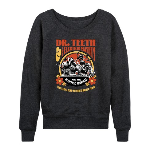 Women's - Disney - Dr. Teeth: Long & Winded Tour Lightweight French Terry Slouchy - image 1 of 4