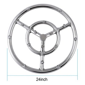 Round Fire Pit Burner Ring - 1 of 4