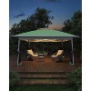 13x13FT Pop-Up Gazebo: Outdoor tent with mesh cover, adjustable height canopy, perfect for backyard and patio use, includes carry bag. - 3 of 4