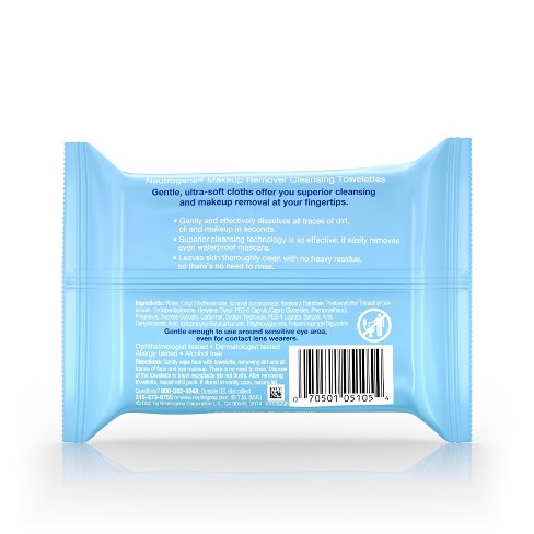 Neutrogena Makeup Remover Facial Towelettes 114 Count Walmart Com