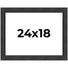 PosterPalooza | Traditional Black Picture Frame - UV Acrylic, Backing Board, Hanging Hardware Included - 2 of 4