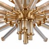 Elk Home Serena 5 - Light Semi-Flush Mount in  Satin Brass - 2 of 3