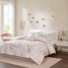 5Pcs Duvet Set, Modern Solid Bedding Set, Microfiber Bed Comforter - 3 of 4