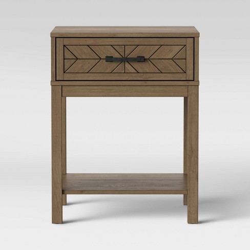 Eastford Nightstand With Drawer Brown Threshold Target