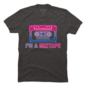 Adult Design By Humans Funny Mixtape Vintage Retro Cassette Pride By OlaFami T-Shirt - 1 of 2