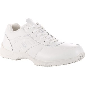 Women's SlipGrips Stride Slip-Resistant Work Athletic Shoe, SG7521, White - 1 of 4