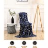 Elegant Comfort Super Soft Christmas Prints Blanket Home D¨¦cor, Warm Cozy Throws for Winter Bedding. - 3 of 4