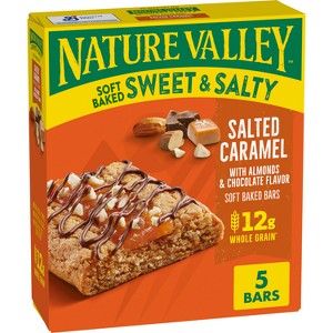 Nature Valley Soft Baked Sweet and Salty Salted Caramels - 5ct - 1 of 4