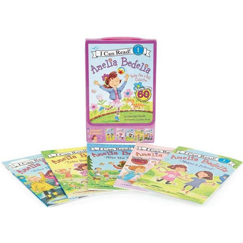 Amelia Bedelia I Can Read Box Set #2: Books Are a Ball - (I Can Read Level 1) by  Herman Parish (Paperback), 1 of 2