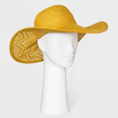 yellow floppy hat