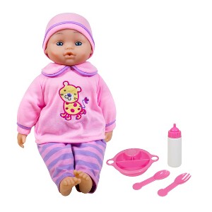 Lissi 16 Inch Soft Baby Doll w/ Feeding Accessories - 1 of 2