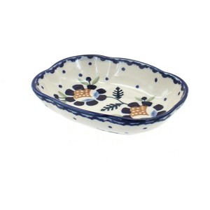 Blue Rose Polish Pottery S126 Manufaktura Soap Dish - 1 of 1