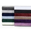 Venice Velvet Oversized Solid Duvet Cover Set - Tribeca Living - 2 of 2