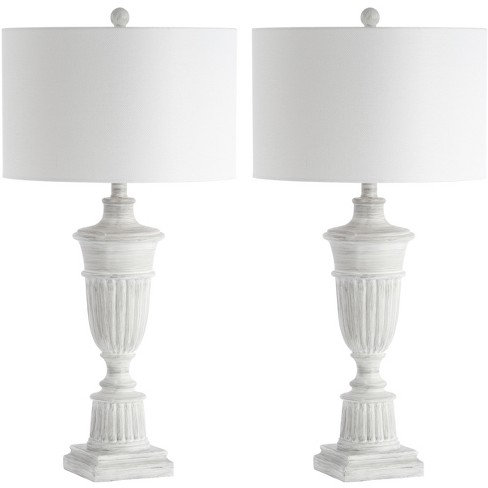 Kylen Table Lamp Set Of 2 White, Safavieh Table Lamps Set Of 2