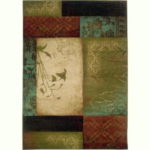 Oriental Weavers Hudson 040A1 Indoor Polypropylene Area Rug 7'8" Round - 1 of 4