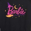 Women's - Barbie - Barbie Halloween Art Lightweight French Terry Wide Neck Long Sleeve Shirt - 2 of 4
