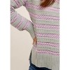 Women's Demi Striped Sweater - Hem & Thread - 2 of 3