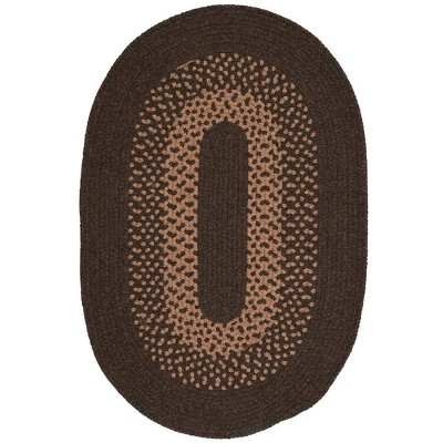 Colonial Mills Madison - Roasted Brown 2 Ft x9 Ft Runner (Oval) Rug Indoor 75% Polypropylene/25% Wool
