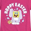 Girls' - SpongeBob Squarepants - Hoppy Easter Fitted Short Sleeve Graphic T-Shirt - 2 of 4