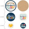 Big Dot of Happiness Happy Grandparents Day - Grandma & Grandpa Party Giant Circle Confetti - Party Decorations - Large Confetti 27 Count - image 2 of 4