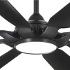 65" Minka Aire Future Coal LED Outdoor Ceiling Fan with Remote - 3 of 4