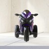 TopComfy Baby Walkers Kids Ride On Cycle Purple Durable Build Long Lasting Use Great Gift For Boys and Girls, Purple, 41.73"*20.47"*24.41" - 4 of 4
