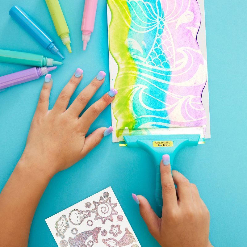 Creativity for Kids Squeegeez Magic Reveal Art Mermaid, 6 of 11