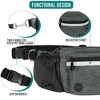 PetAmi Dog Fanny Pack, Pet Waist Belt Treat Pouch for Walking Training Hiking Running, Waste Bag Dispenser, Bottle Holder, Bowl, Pocket - 4 of 4