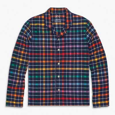 Primary Adult Flannel Pj Top (Unisex Fit)