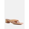 Memestar Low Heel Thong Sandals - 3 of 4