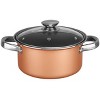 Brentwood 9 Piece Non Stick Cookware Set in Copper - 2 of 4