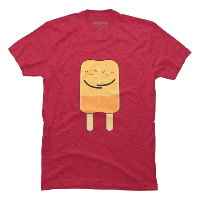 Men's Design By Humans Popsicle hug By kimvervuurt T-Shirt