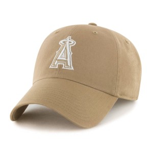 MLB Los Angeles Angels Khaki Clean Up Hat : Target