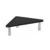 Furinno Modern Monitor Stand Laptop Riser Desktop Organizer Computer Stand Shelf,Black - 4 of 4