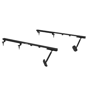 Yakima RibCage Custom Rooftop Track System with 48 Inch HD Track Sections Compatible with Jeep Wrangler JL 4DR Hardtop, Black - 1 of 4