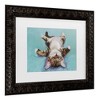 Trademark Fine Art Pat Saunders-White Little Napper Matted Framed Art - 3 of 4