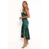 Petal and Pup Birdie Wrap Dress - Emerald Green S - 3 of 4