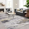 Large Abstract Machine Washable Rug with Rubber Backing for Living Room Modern Non-Slip Area Rug Easy-Cleaning Floor Carpet for Bedroom Dining Room - 3 of 4