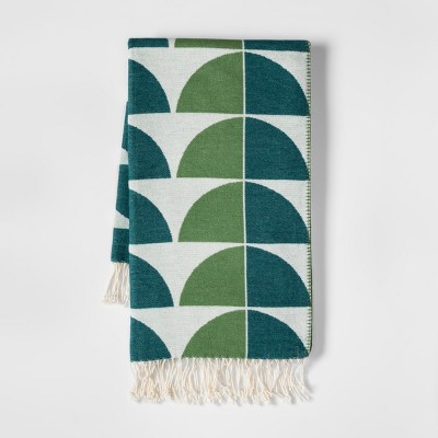 Blue Green Geometric Throw Blanket Project 62 Target