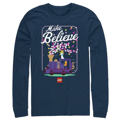 Men's LEGO® Make Believe Train Long Sleeve Shirt