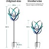 Cyan Oasis Yard Garden Wind Spinners - Large Outdoor Wind Spinners with Metal Stake Multi (24" W x 82" H) - 4 of 4