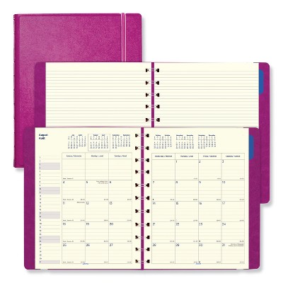 Filofax Monthly Planner 10.75 x 8.5 Fuchsia 2021-2022 C1811003