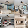 29 Inch Modern Low Profile Ceiling Fans With Lights and Remote Control 6 Speeds Flush Mount Ceiling Fan for Bedroom Kitchen Dining Room - 4 of 4