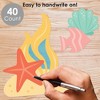 Big Dot of Happiness Ocean Creatures - DIY Classroom Decorations - Bulletin Board Cut-Outs - Set of 40 - 2 of 4