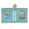 Old World Christmas Blown Glass Ornament for Christmas Tree, Cinderella Book - 2 of 4